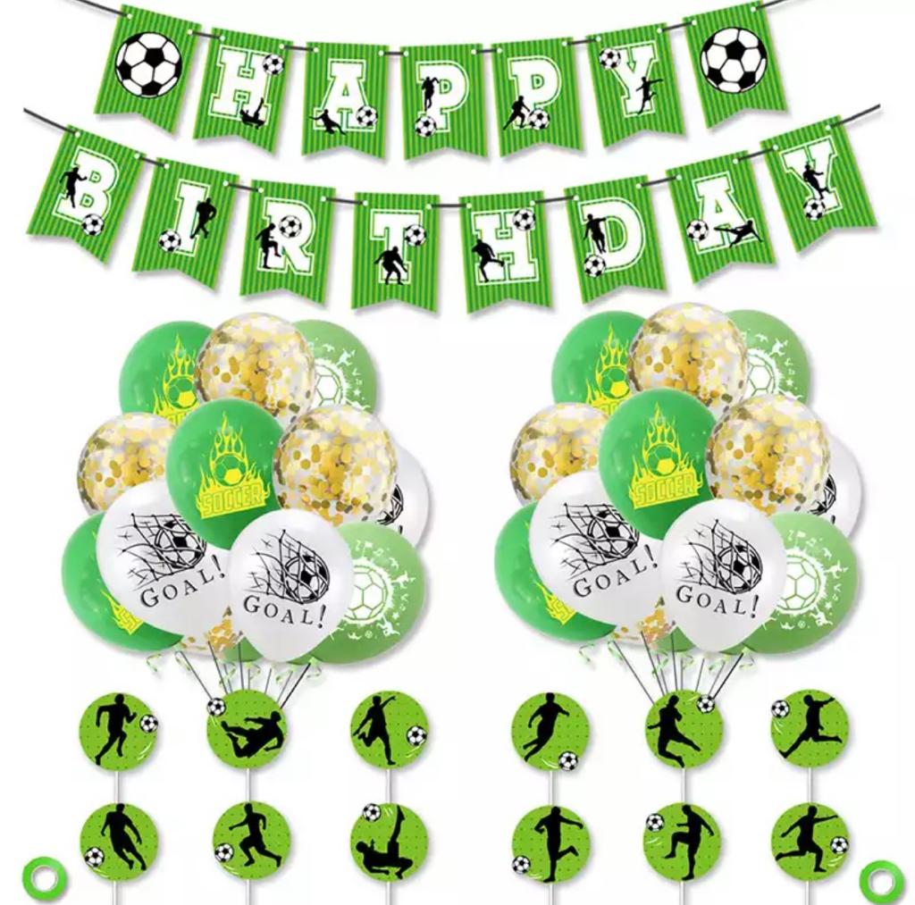 Decoración Fútbol para tu fiesta o cumpleaños para fanáticos del fútbol. -  Original Present